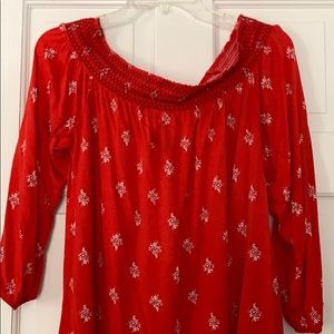 Off the shoulder top!!